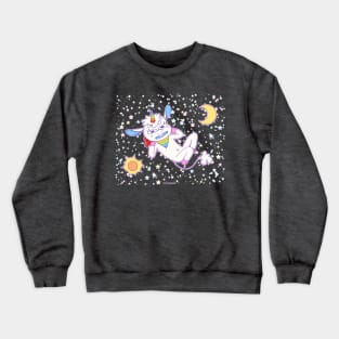 Space Gay🦄 (no bg) Crewneck Sweatshirt